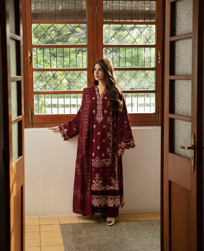 Republic Womenswear | Rosalee Winter 24 | D2 (Inara) XS Blood Red Karandi
