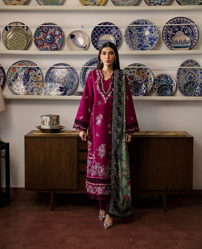 Republic Womenswear | Rosalee Winter 24 | D3 (Nara) XS Magenta Khaddar