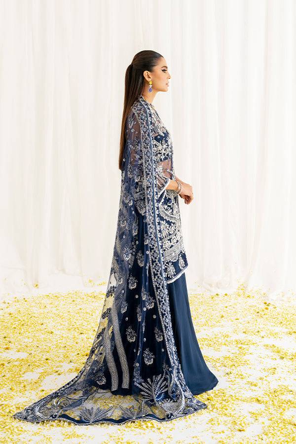 Saffron | Reveur Luxury Festive | SF-07 Marina - Pakistani Designer Dress - by Saffron | Type: Formal - 100% Original at Saira Sultan