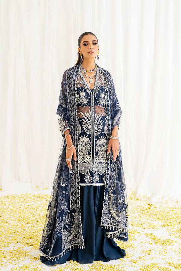 Saffron | Reveur Luxury Festive | SF-07 Marina - Pakistani Designer Dress - by Saffron | Type: Formal - 100% Original at Saira Sultan