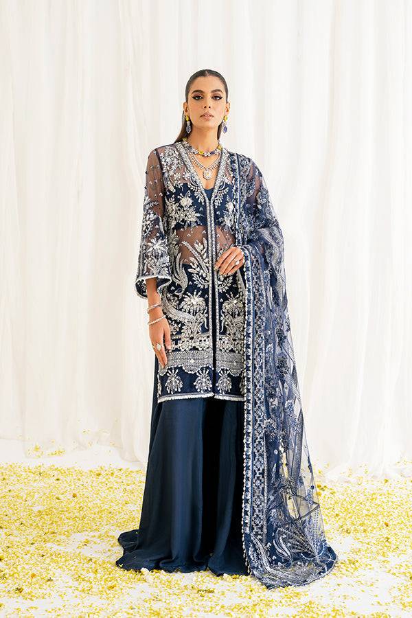 Saffron | Reveur Luxury Festive | SF-07 Marina - Pakistani Designer Dress - by Saffron | Type: Formal - 100% Original at Saira Sultan