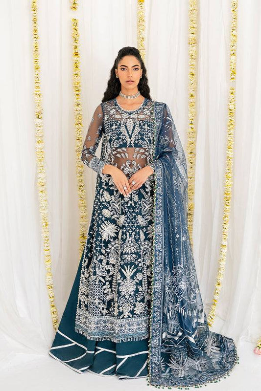 Saffron | Reveur Luxury Festive | SF-03 Celeste - Pakistani Designer Dress - by Saffron | Type: Formal - 100% Original at Saira Sultan