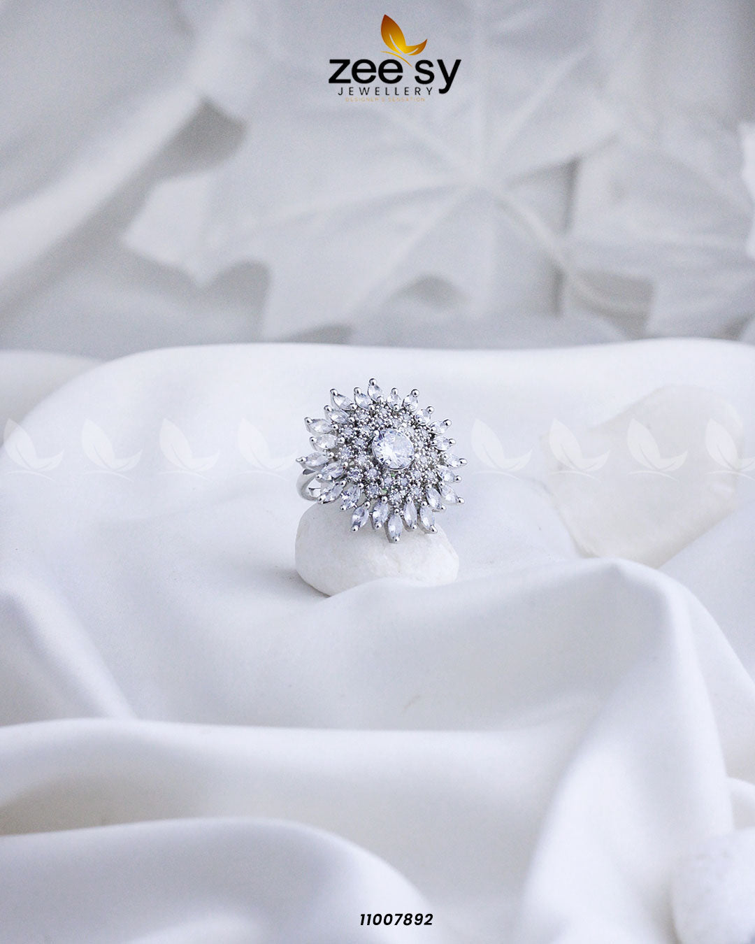 Ring-8270 Silver White