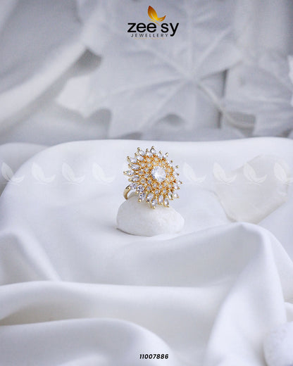 Ring-8270 Golden White