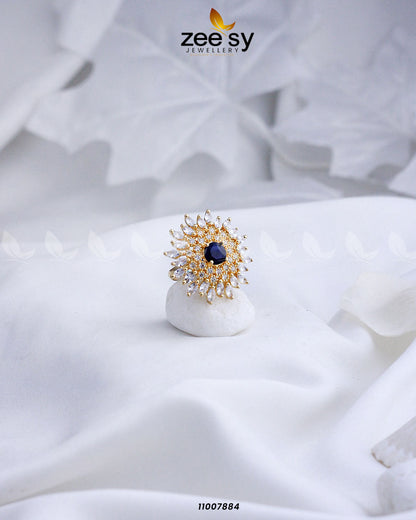 Ring-8270 Golden Blue