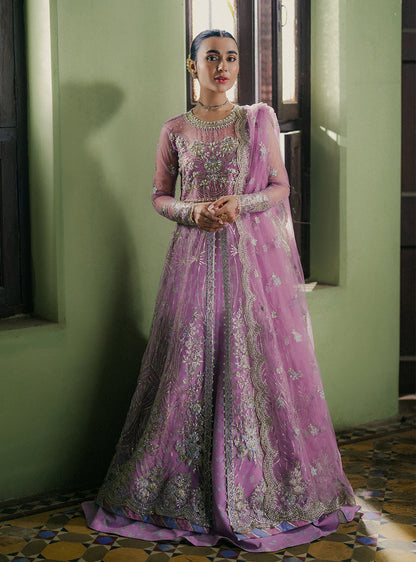 Roheenaz | Pehli Si Muhabbat Wedding Collection | Maha XS Lilac Net