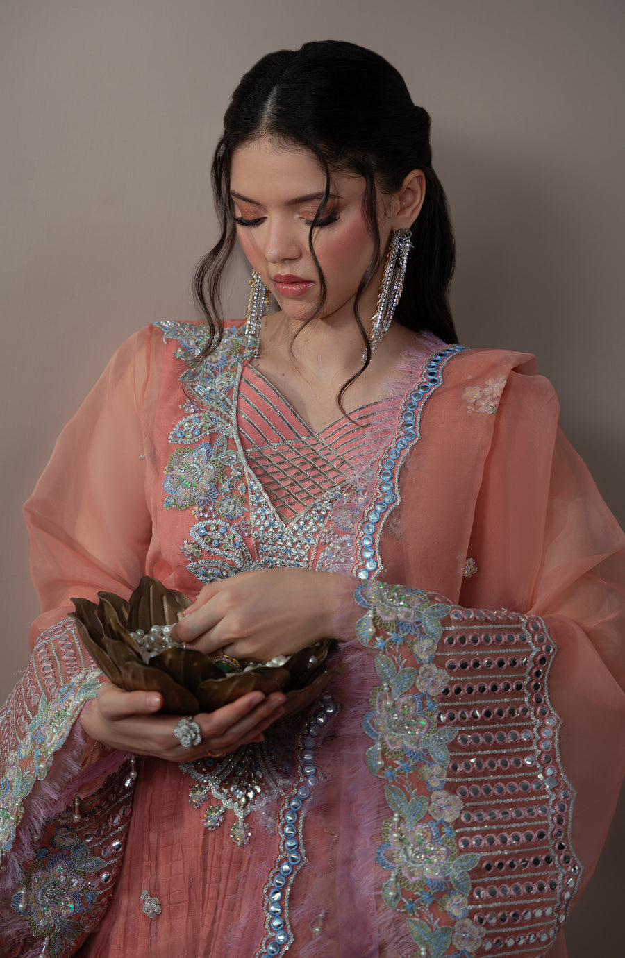 Fabiha Fatima | Elvin Pret Wear | FAYRA - Pakistani Designer Dress - by Fabiha Fatima - Type : Ladies Clothes - 100% Original at Saira Sultan