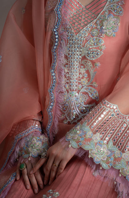 Fabiha Fatima | Elvin Pret Wear | FAYRA - Pakistani Designer Dress - by Fabiha Fatima - Type : Ladies Clothes - 100% Original at Saira Sultan