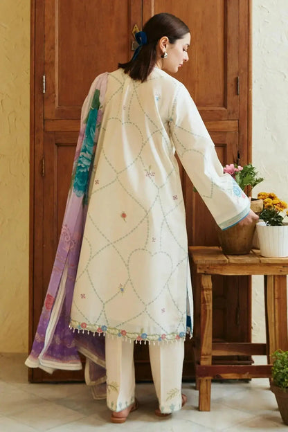 Zara Shahjahan | Coco Lawn 24 | RUHI-10A - Pakistani Designer Dress - by Zara Shahjahan | Type: Luxury - 100% Original at Saira Sultan