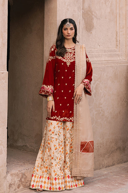 Azure | Vogue Formals | Rustic Amber XS Rust Velvet