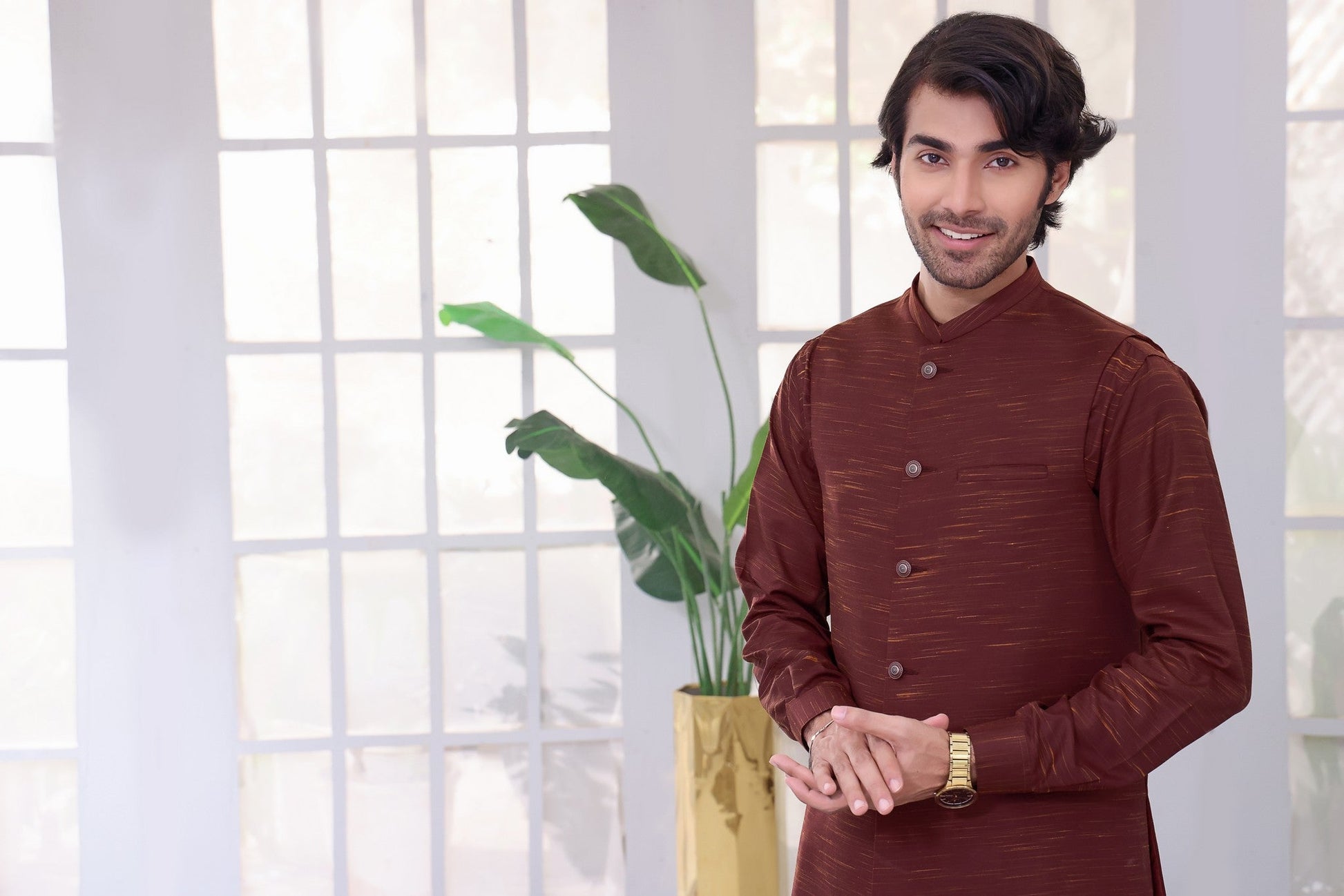 TGM | Men Fancy Wedding | Rusty Fern (3 Piece) Medium