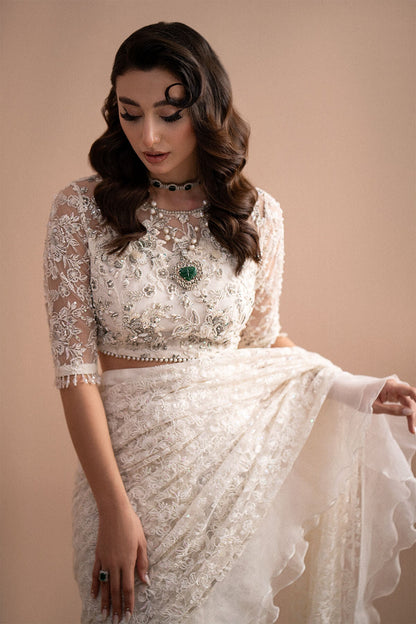 Imrozia Premium | Lumiere Luxury Sarees | 04 Dream - Pakistani Designer Dress - by Imrozia Premium | Type: Formal - 100% Original at Saira Sultan