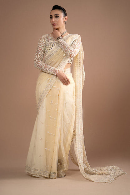 Imrozia Premium | Lumiere Luxury Sarees | 06 Amelie - Pakistani Designer Dress - by Imrozia Premium | Type: Formal - 100% Original at Saira Sultan