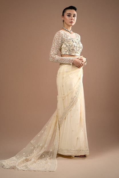 Imrozia Premium | Lumiere Luxury Sarees | 06 Amelie - Pakistani Designer Dress - by Imrozia Premium | Type: Formal - 100% Original at Saira Sultan