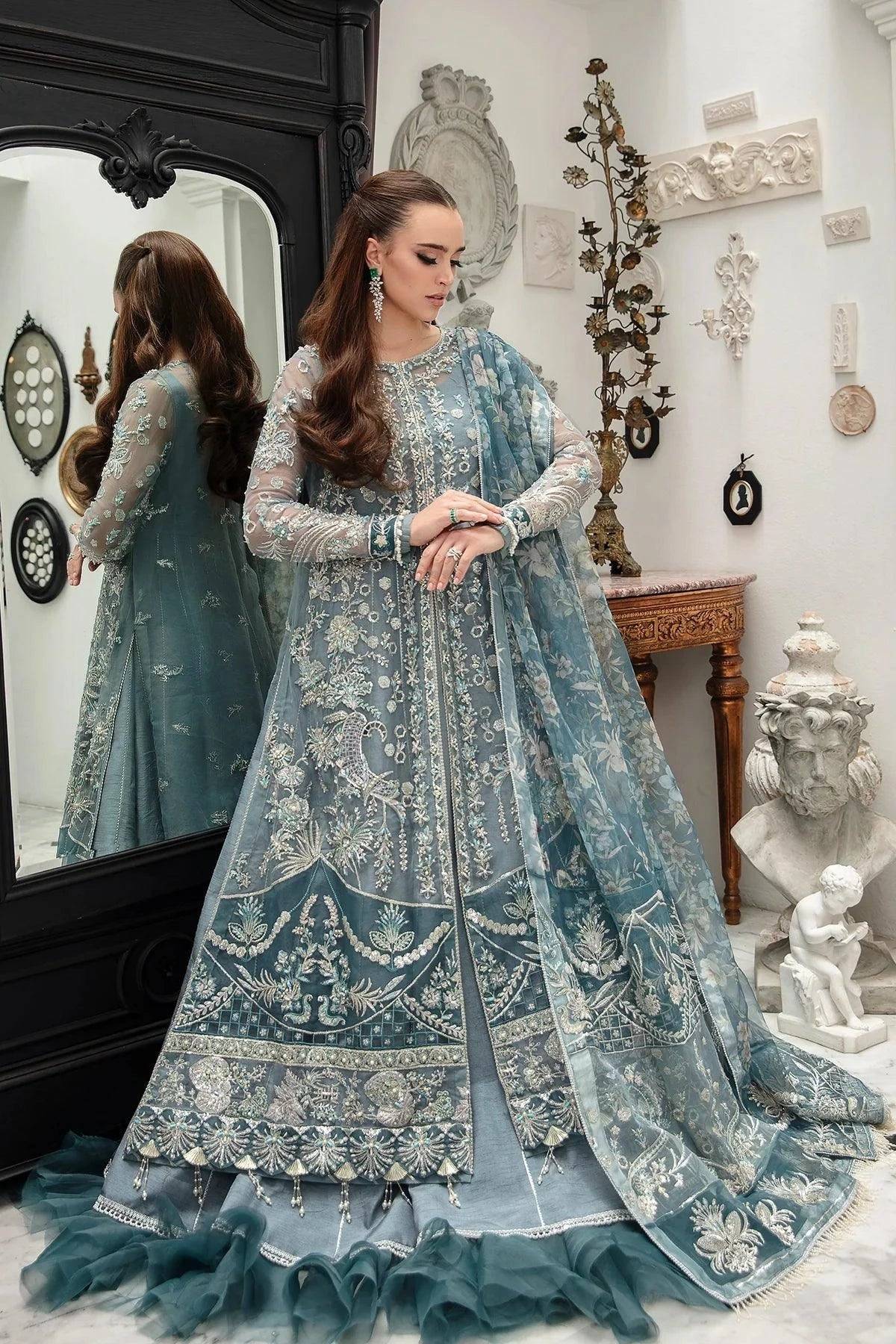 AJR Couture | Alif Luxury Wedding Formals 23 | Ambrosia - Pakistani Designer Dress - by AJR Couture | Type: Bridal - 100% Original at Saira Sultan