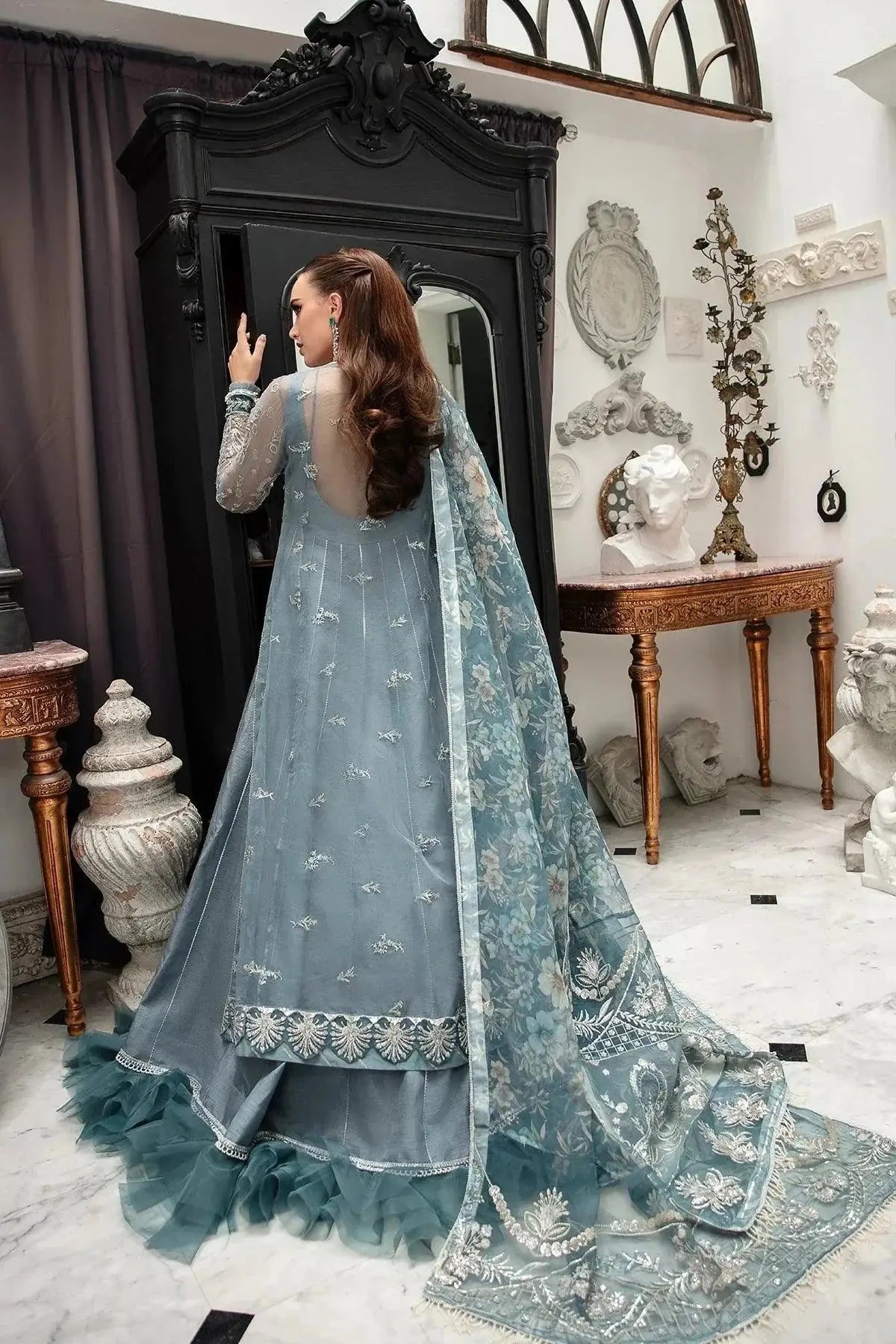 AJR Couture | Alif Luxury Wedding Formals 23 | Ambrosia - Pakistani Designer Dress - by AJR Couture | Type: Bridal - 100% Original at Saira Sultan