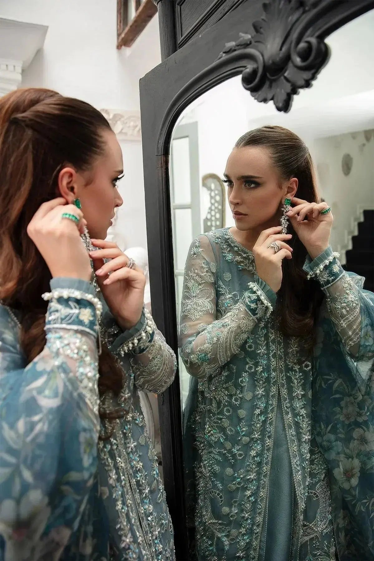 AJR Couture | Alif Luxury Wedding Formals 23 | Ambrosia - Pakistani Designer Dress - by AJR Couture | Type: Bridal - 100% Original at Saira Sultan