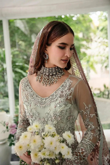AJR Couture | Alif Luxury Wedding Formals 23 | Wisteria - Pakistani Designer Dress - by AJR Couture | Type: Bridal - 100% Original at Saira Sultan