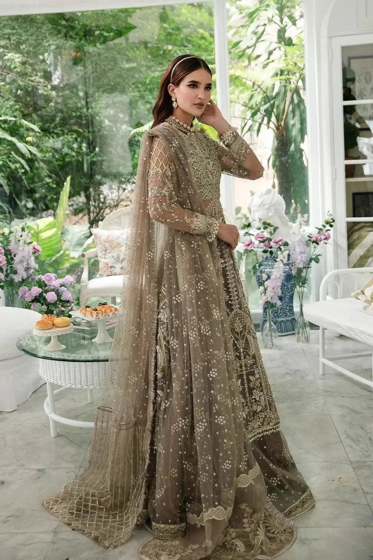 AJR Couture | Alif Luxury Wedding Formals 23 | Azalea - Pakistani Designer Dress - by AJR Couture | Type: Bridal - 100% Original at Saira Sultan