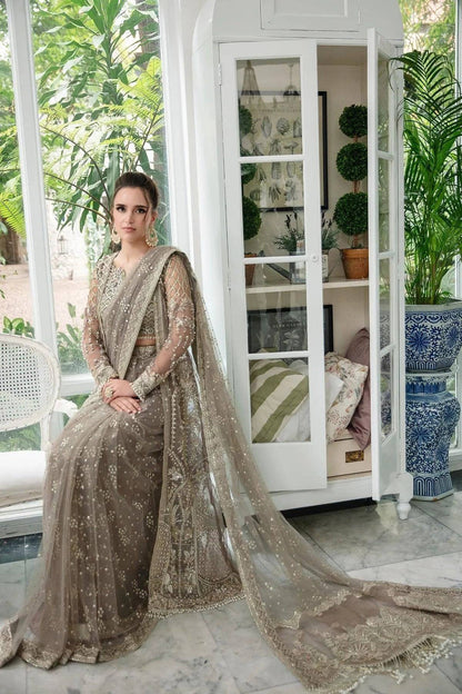 AJR Couture | Alif Luxury Wedding Formals 23 | Azalea - Pakistani Designer Dress - by AJR Couture | Type: Bridal - 100% Original at Saira Sultan