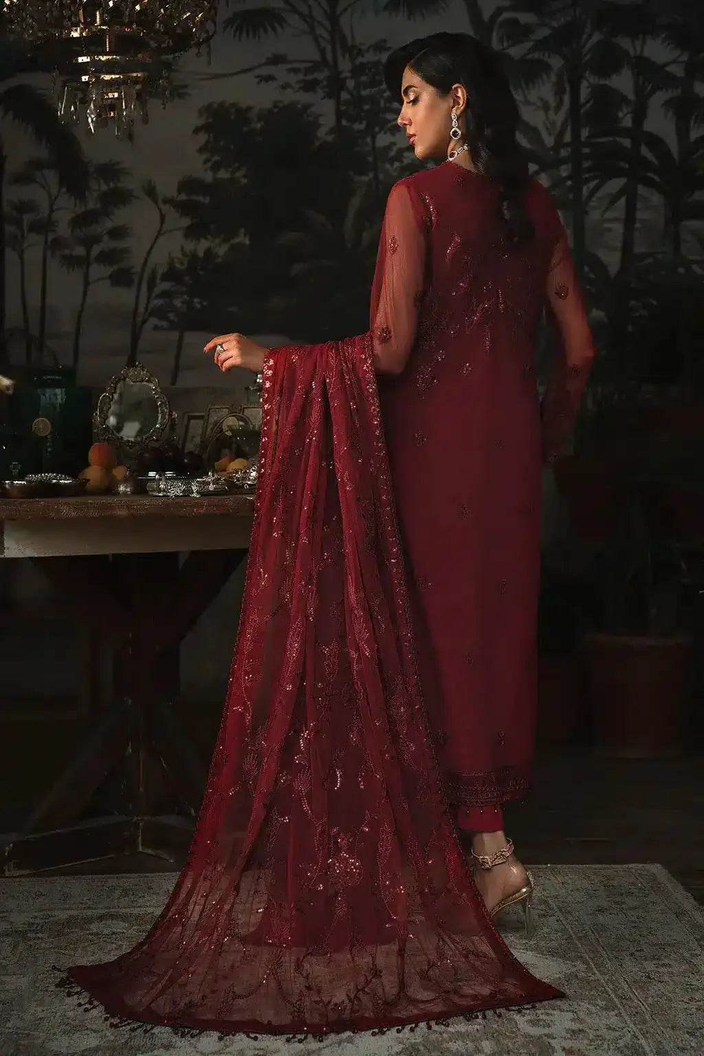 Zarif | LA ROSELLA Formals | ZLR 01 MARLENE - Pakistani Designer Dress - by Zarif | Type: Formal - 100% Original at Saira Sultan