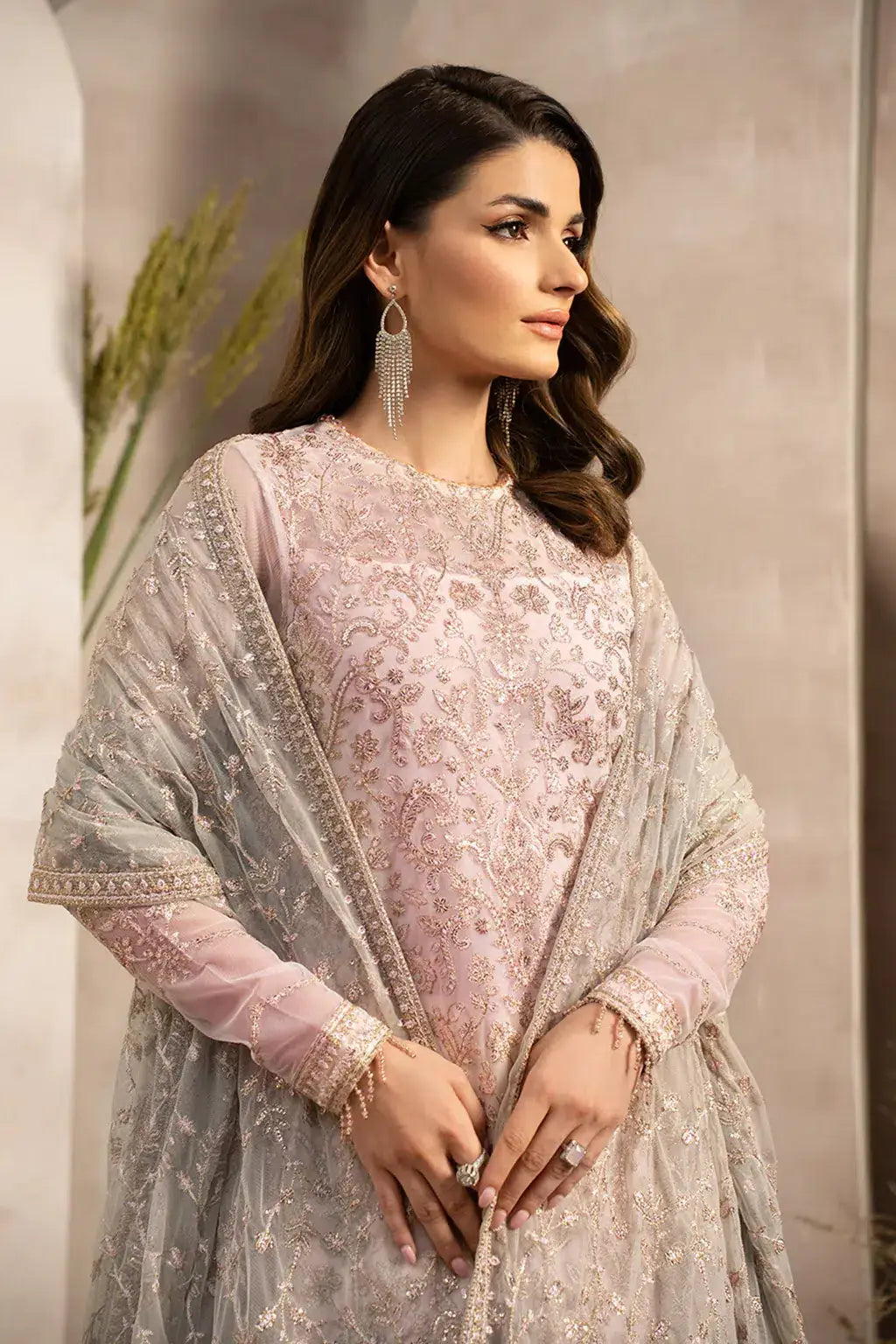 Zarif | Naqsh Festive Formals 23 | ZRN 07 LYRAH - Pakistani Designer Dress - by Zarif | Type: Formal - 100% Original at Saira Sultan