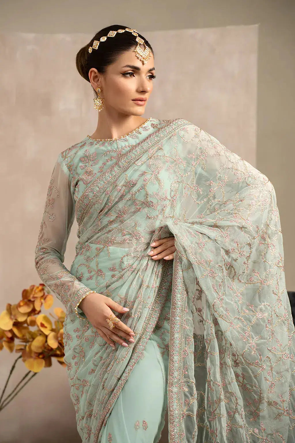 Zarif | Naqsh Festive Formals 23 | ZRN 03 SOPHIE - Pakistani Designer Dress - by Zarif | Type: Formal - 100% Original at Saira Sultan