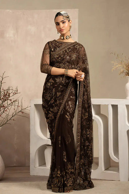 Zarif | Naqsh Festive Formals 23 | ZRN 01 SIYAH - Pakistani Designer Dress - by Zarif | Type: Formal - 100% Original at Saira Sultan