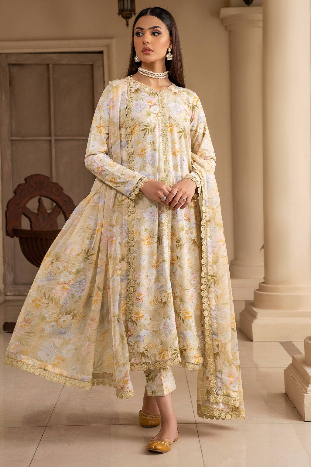 Zarif | Prints 24 | ZPR 02 AURORA - Pakistani Designer Dress - by Zarif | Type: Formal - 100% Original at Saira Sultan