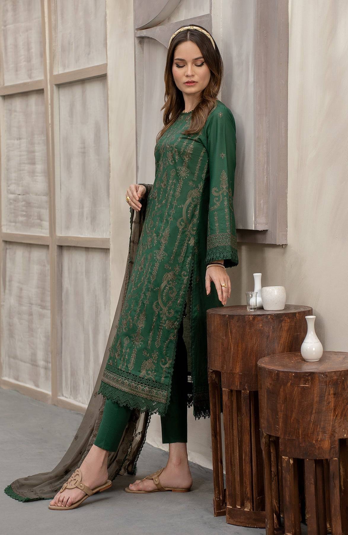 Zarif | Festive Lawn | ZFL 06 LIVIA - Pakistani Designer Dress - by Zarif | Type: Luxury - 100% Original at Saira Sultan