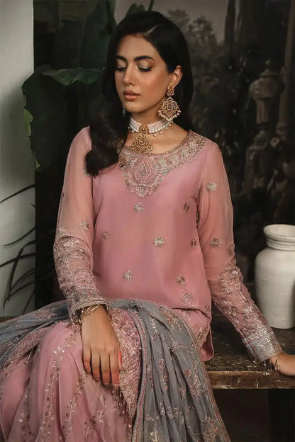 Zarif | LA ROSELLA Formals | ZLR 03 BLOOM - Pakistani Designer Dress - by Zarif | Type: Formal - 100% Original at Saira Sultan