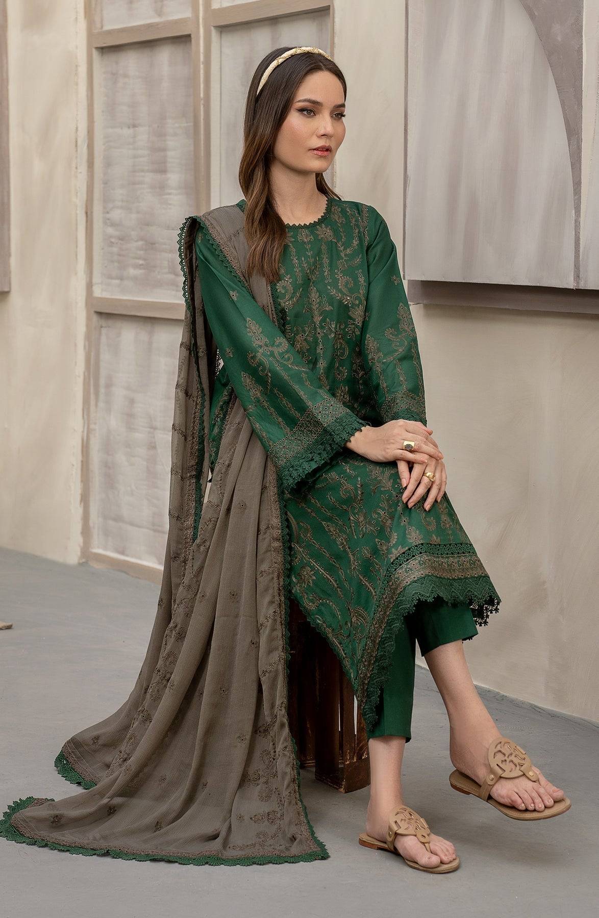 Zarif | Festive Lawn | ZFL 06 LIVIA - Pakistani Designer Dress - by Zarif | Type: Luxury - 100% Original at Saira Sultan