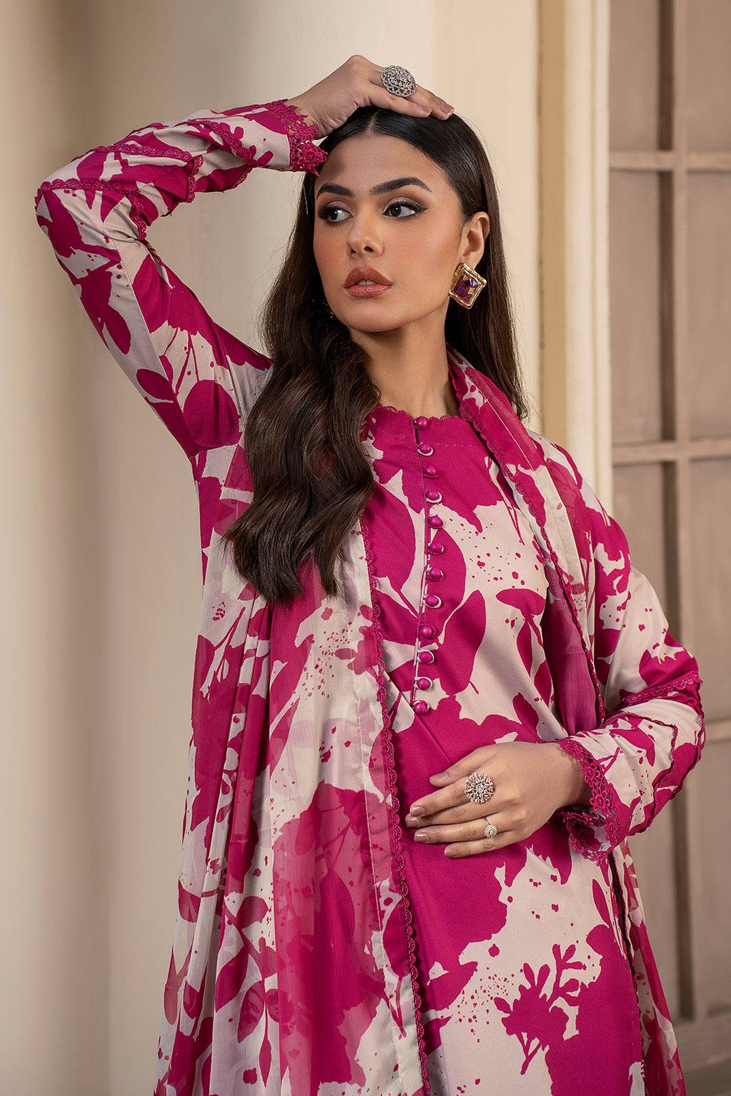 Zarif | Prints 24 | ZPR 01 CAMILA - Pakistani Designer Dress - by Zarif | Type: Formal - 100% Original at Saira Sultan