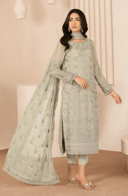 Zarif | Chiffon Edit | ZL 04 AFSA - Pakistani Designer Dress - by Zarif | Type: Formal - 100% Original at Saira Sultan