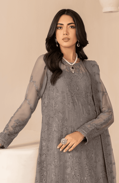 Zarif | Chiffon Edit | ZL 05 AYMAH - Pakistani Designer Dress - by Zarif | Type: Formal - 100% Original at Saira Sultan