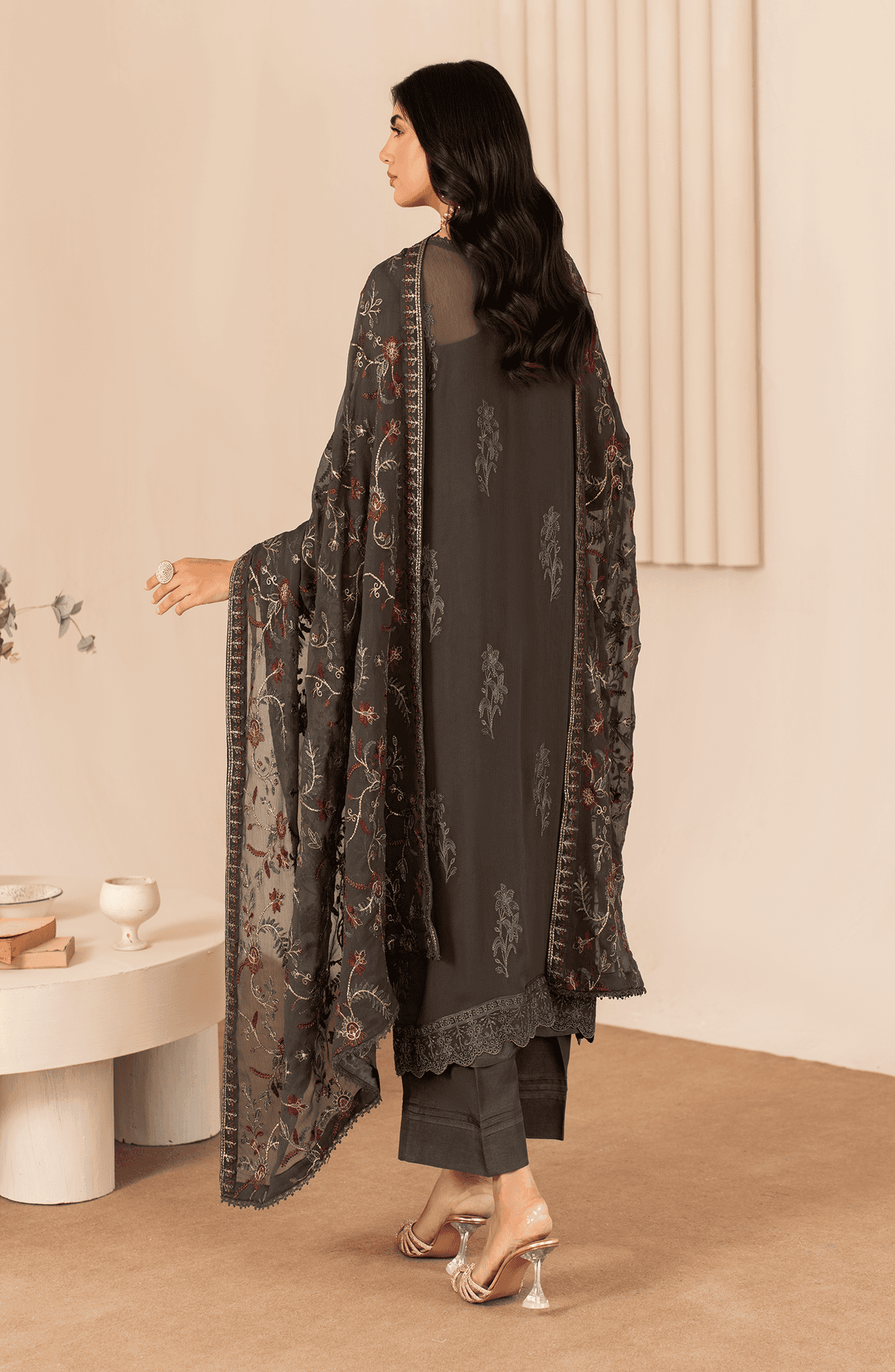 Zarif | Chiffon Edit | ZL 01 FAHIMA - Pakistani Designer Dress - by Zarif | Type: Formal - 100% Original at Saira Sultan