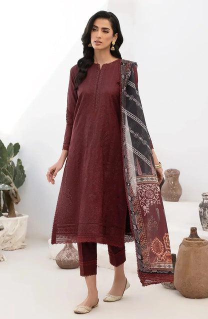 Zarif | Eid Lawn 24| ZL 02 ELVIRA - Pakistani Designer Dress - by Zarif | Type: Luxury - 100% Original at Saira Sultan