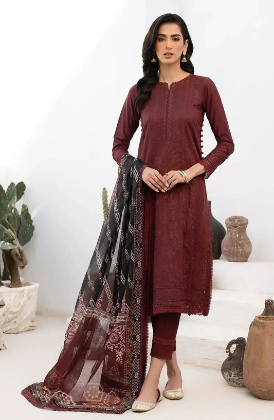 Zarif | Eid Lawn 24| ZL 02 ELVIRA - Pakistani Designer Dress - by Zarif | Type: Luxury - 100% Original at Saira Sultan