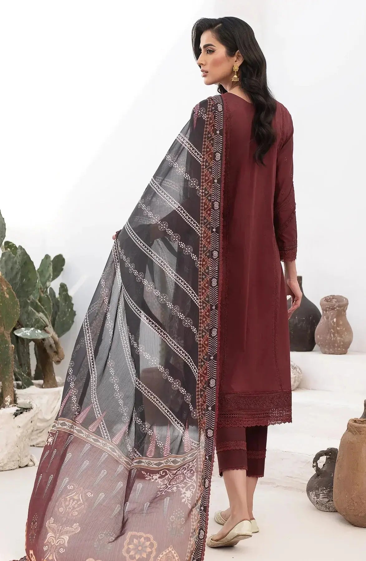 Zarif | Eid Lawn 24| ZL 02 ELVIRA - Pakistani Designer Dress - by Zarif | Type: Luxury - 100% Original at Saira Sultan