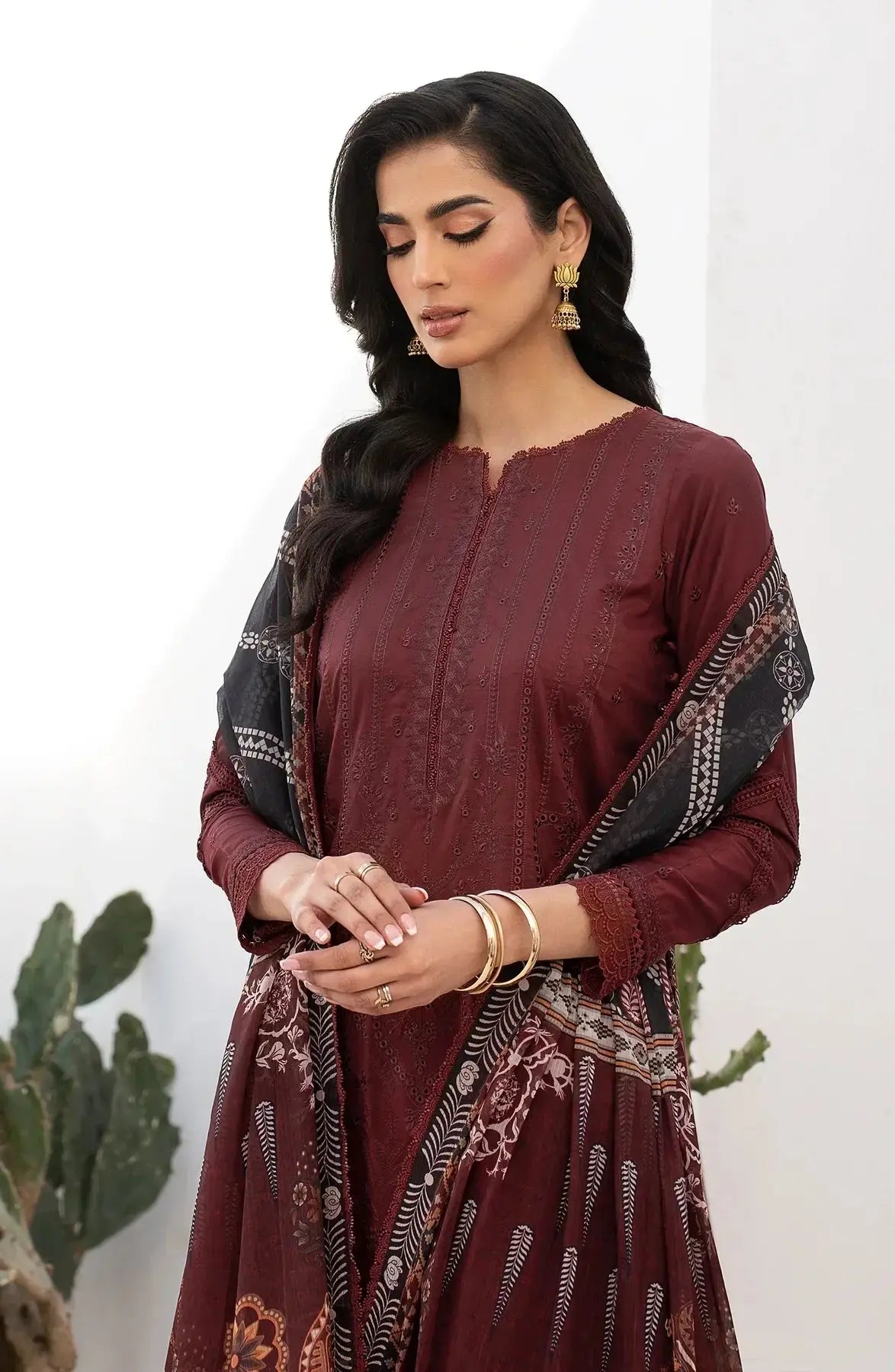 Zarif | Eid Lawn 24| ZL 02 ELVIRA - Pakistani Designer Dress - by Zarif | Type: Luxury - 100% Original at Saira Sultan