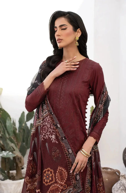 Zarif | Eid Lawn 24| ZL 02 ELVIRA - Pakistani Designer Dress - by Zarif | Type: Luxury - 100% Original at Saira Sultan