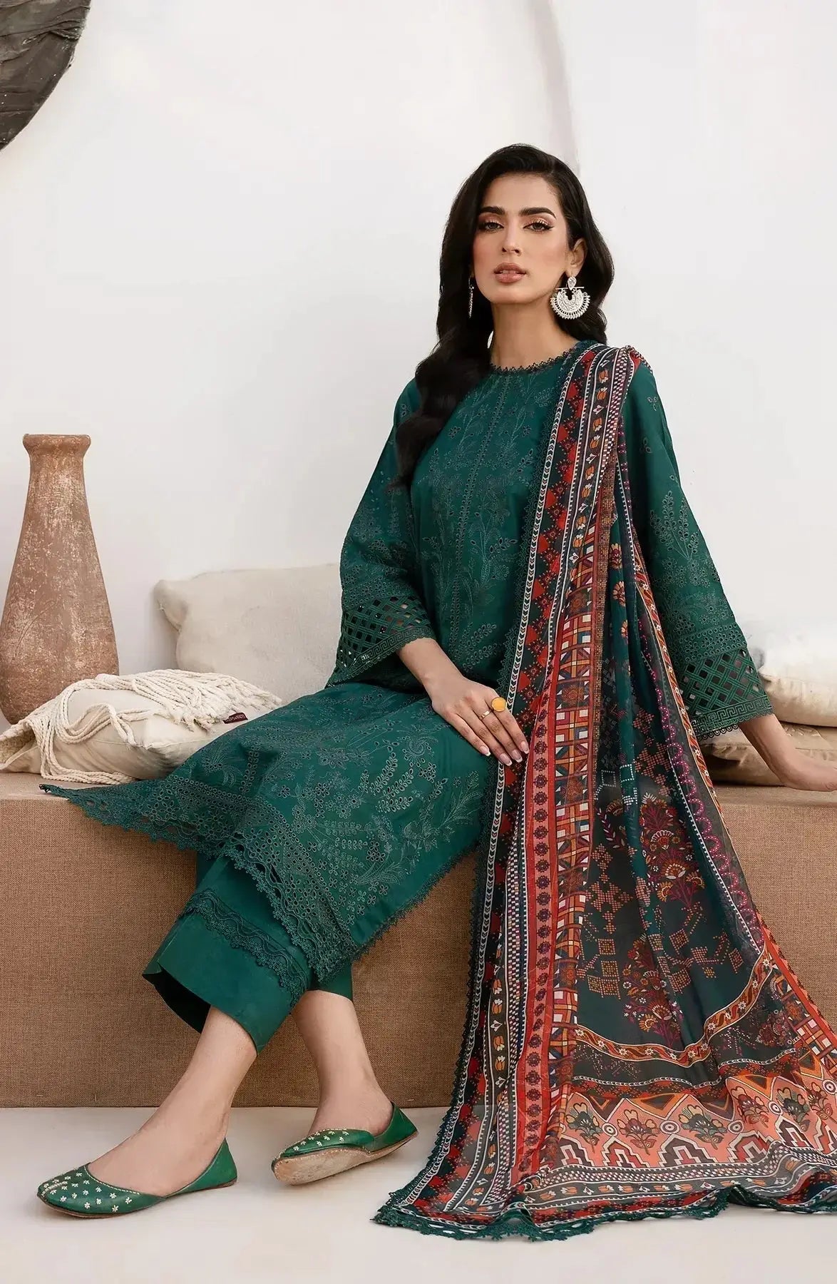 Zarif | Eid Lawn 24| ZL 01 MAPLE - Pakistani Designer Dress - by Zarif | Type: Luxury - 100% Original at Saira Sultan