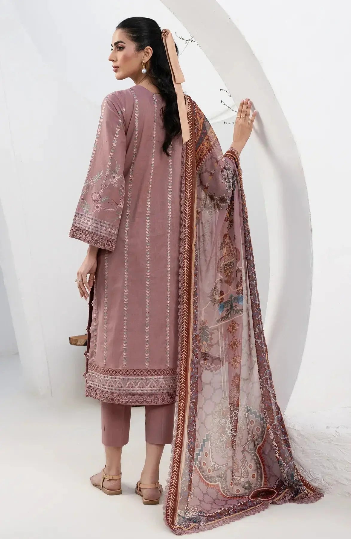 Zarif | Eid Lawn 24| ZL 05 FLORINA - Pakistani Designer Dress - by Zarif | Type: Luxury - 100% Original at Saira Sultan