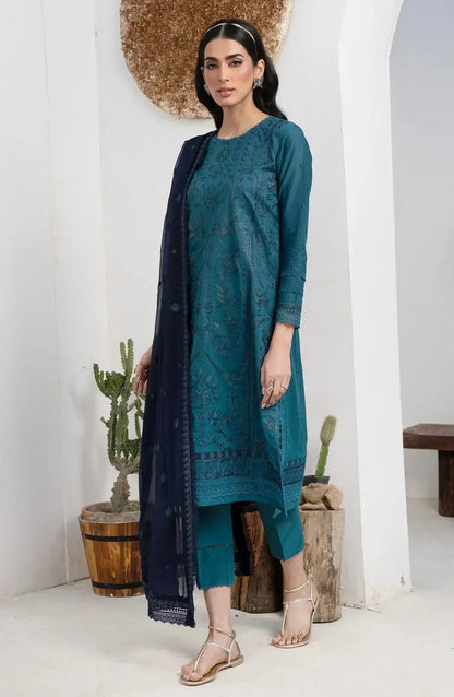 Zarif | Eid Lawn 24| ZL 07 MARINA - Pakistani Designer Dress - by Zarif | Type: Luxury - 100% Original at Saira Sultan