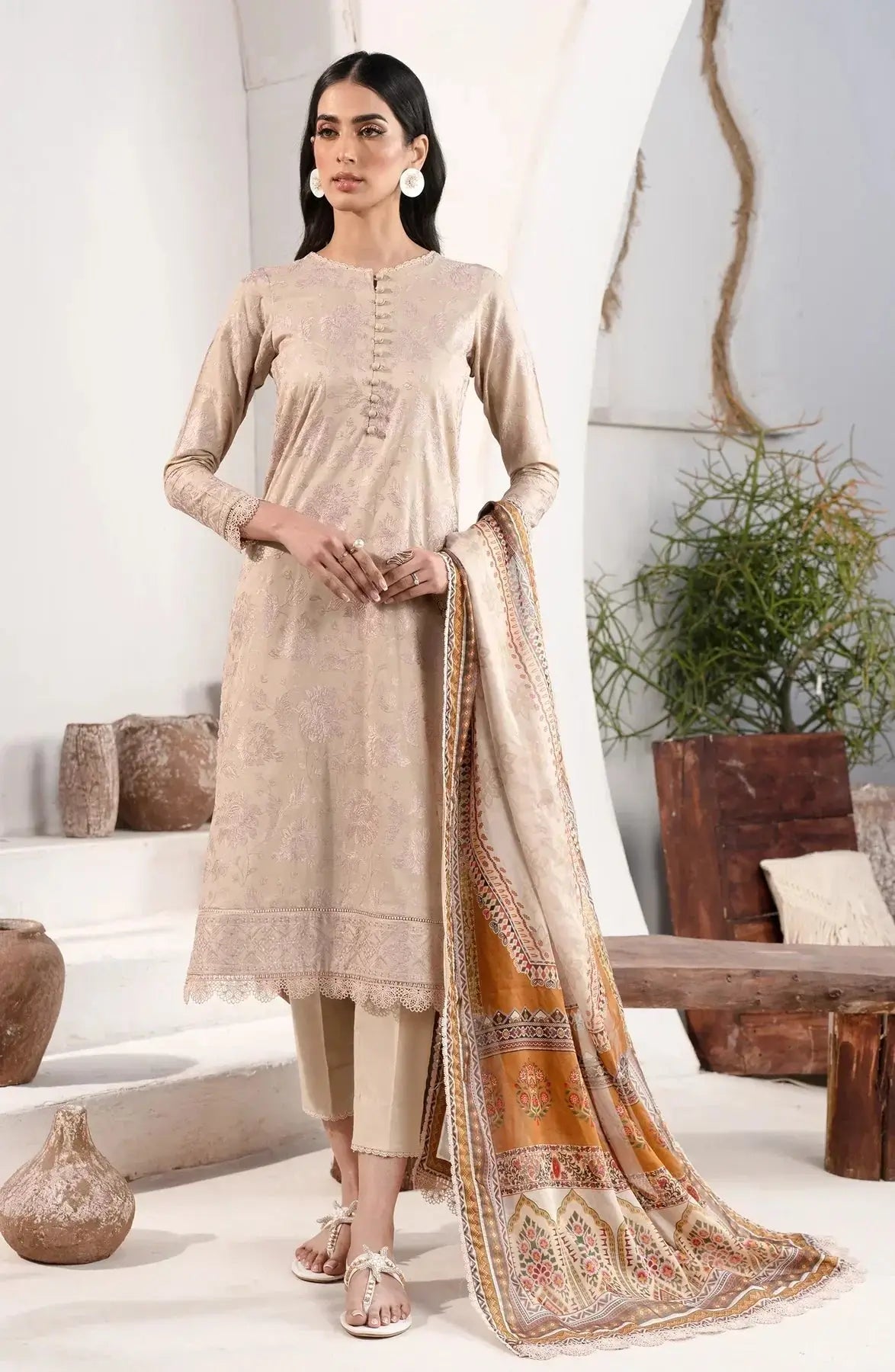 Zarif | Eid Lawn 24| ZL 08 DIVAH - Pakistani Designer Dress - by Zarif | Type: Luxury - 100% Original at Saira Sultan