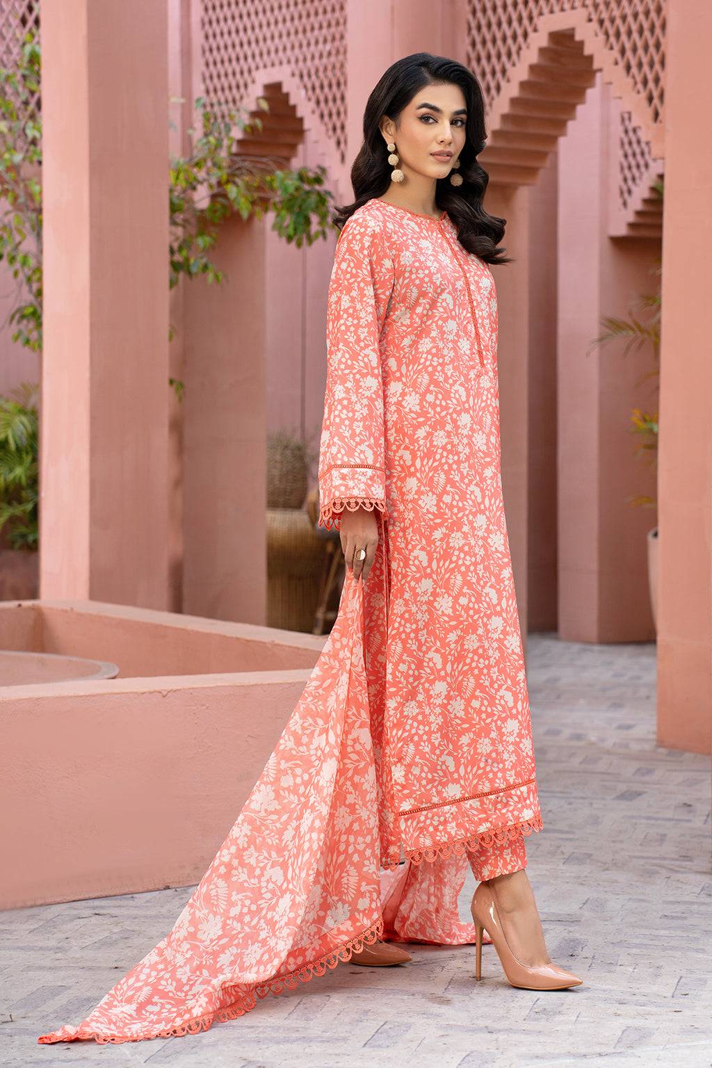 Zarif | Prints 24 | ZCP 03 GEORGIA - Pakistani Designer Dress - by Zarif | Type: Formal - 100% Original at Saira Sultan