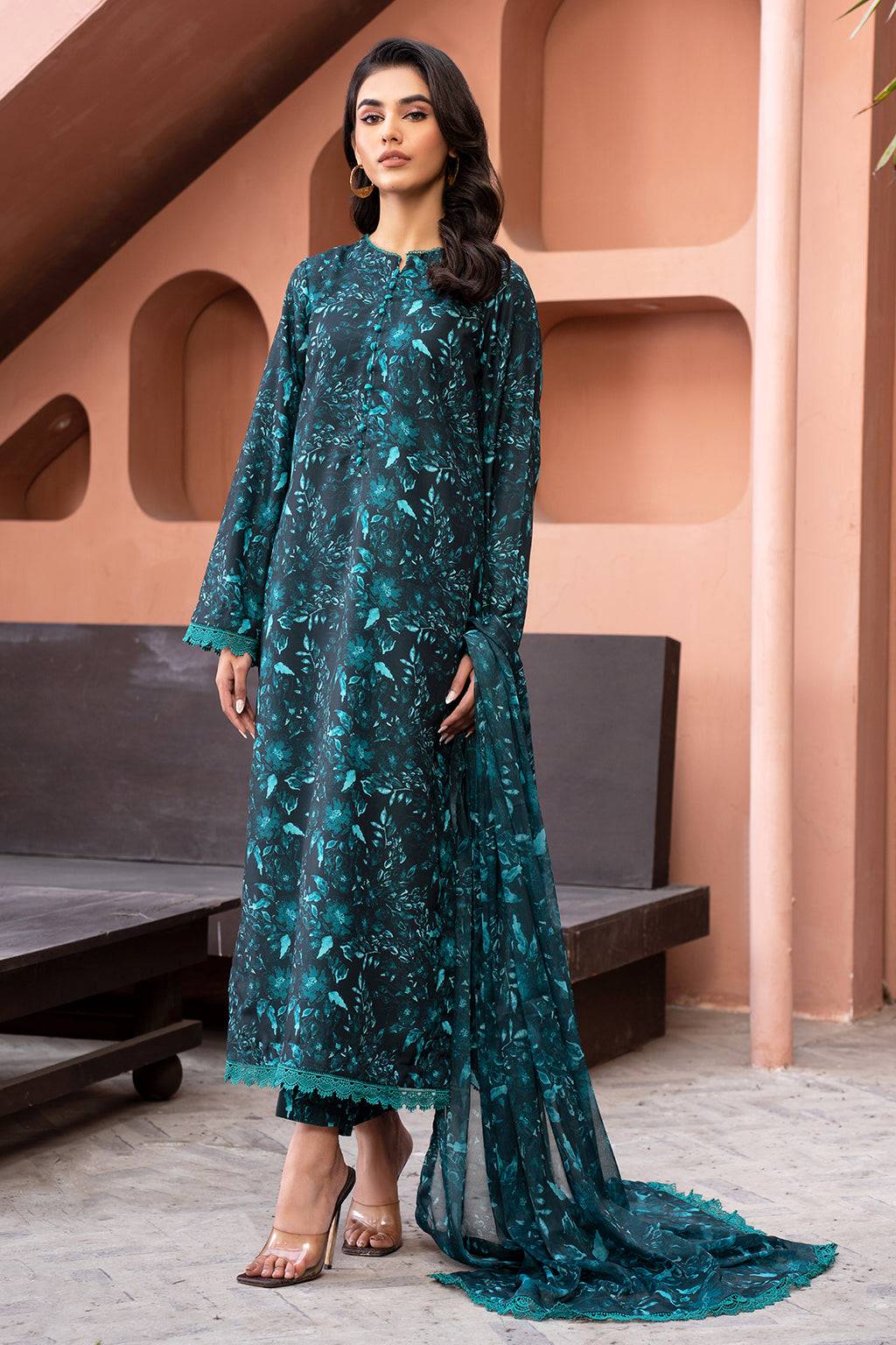 Zarif | Prints 24 | ZCP 04 BAILEY - Pakistani Designer Dress - by Zarif | Type: Formal - 100% Original at Saira Sultan