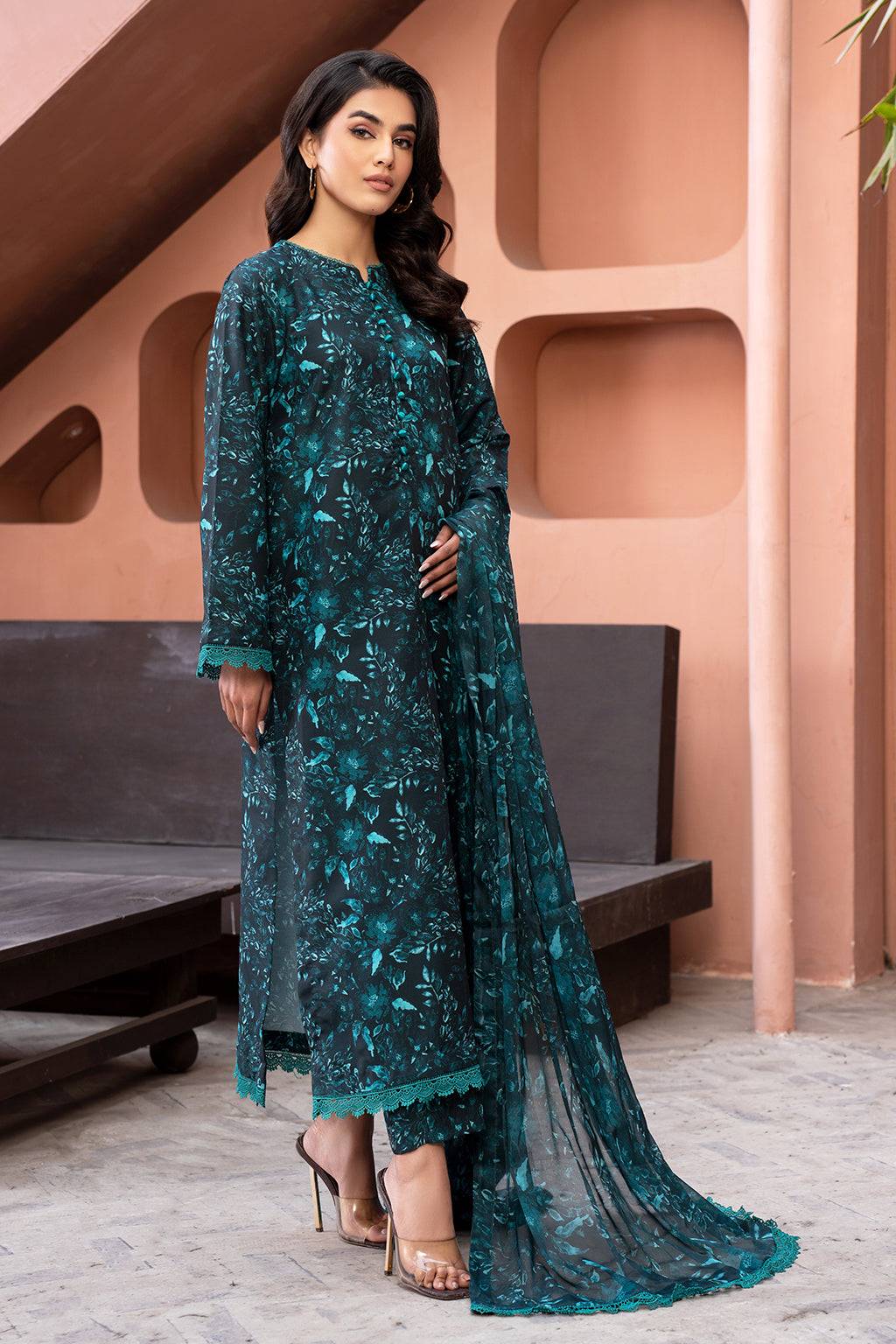 Zarif | Prints 24 | ZCP 04 BAILEY - Pakistani Designer Dress - by Zarif | Type: Formal - 100% Original at Saira Sultan
