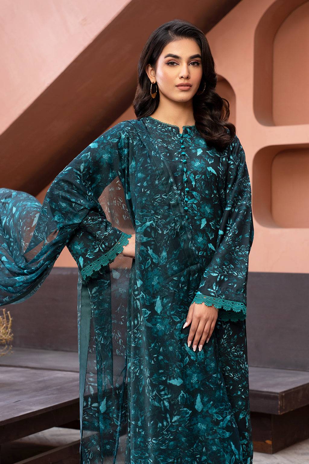 Zarif | Prints 24 | ZCP 04 BAILEY - Pakistani Designer Dress - by Zarif | Type: Formal - 100% Original at Saira Sultan