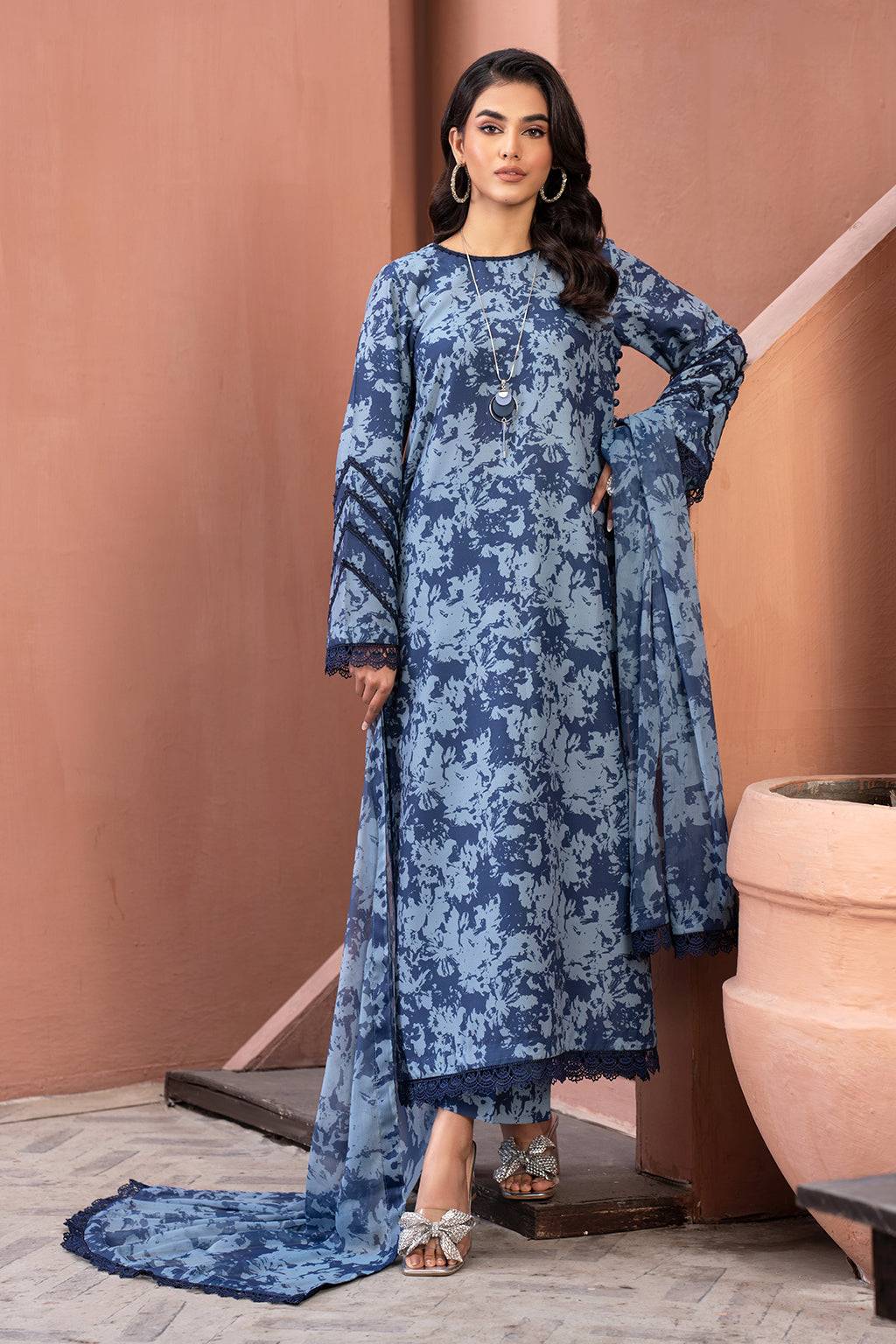 Zarif | Prints 24 | ZCP 01 EMMA - Pakistani Designer Dress - by Zarif | Type: Formal - 100% Original at Saira Sultan